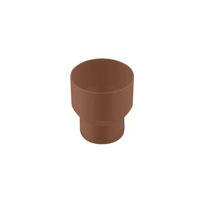 Муфта трубы переходная, ПВХ, серия Стандарт, цвет Коричневый