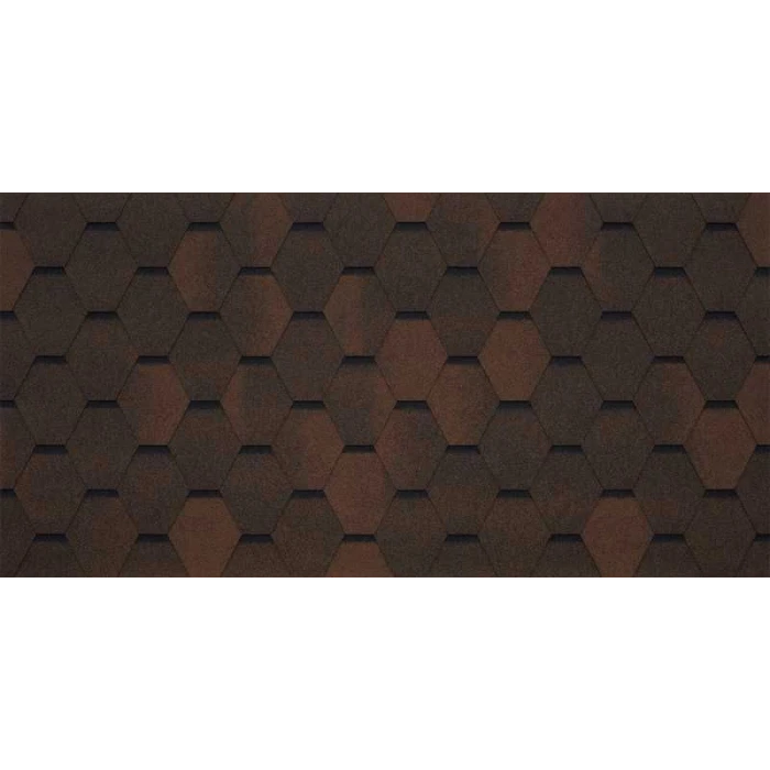 Гибкая черепица Тегола Comfort GARDA Marrone 439