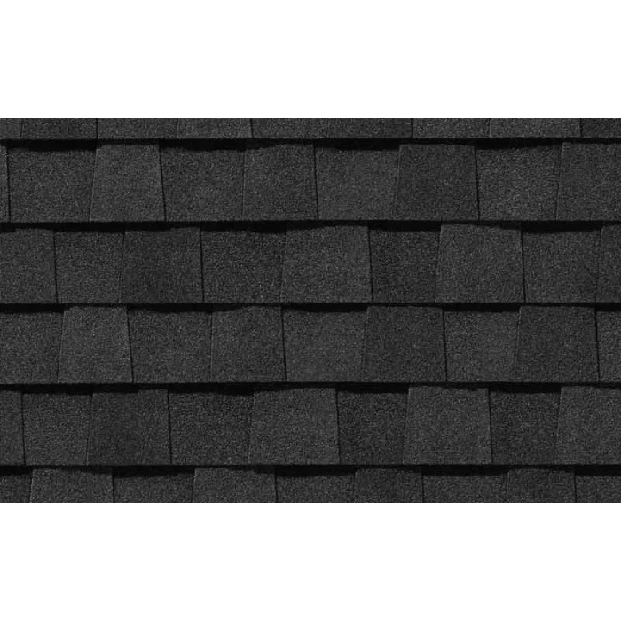 Гибкая черепица CertainTeed Landmark Moire Black